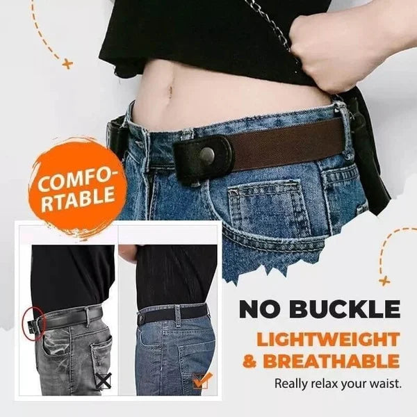 🔥HOT SALE🔥- Buckle-free Invisible Elastic Waist Belts