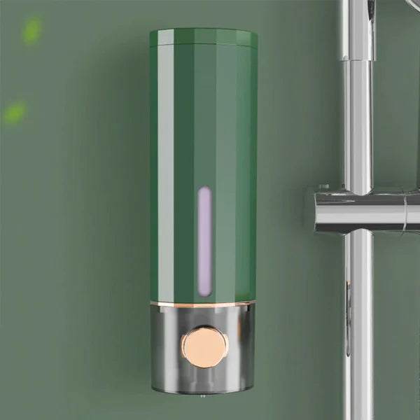 Wall mounted manual soap dispenser