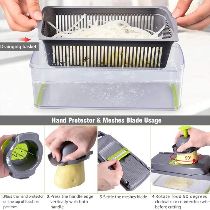 Multi-purpose vegetable cutter