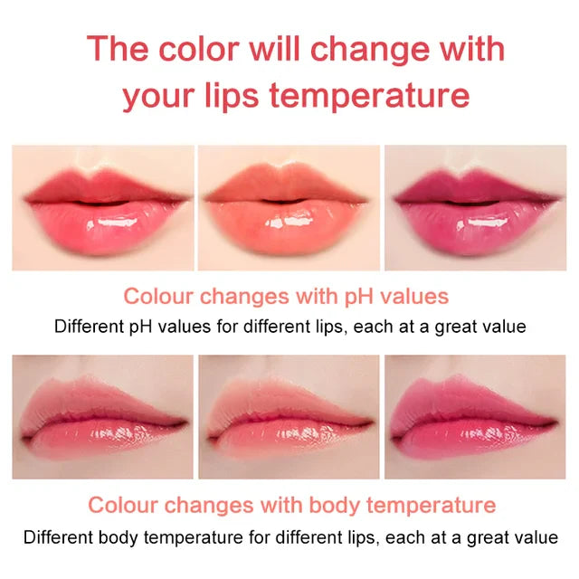 Miracle 3 Color Essential Oil Temperature Color Change Lip Balm