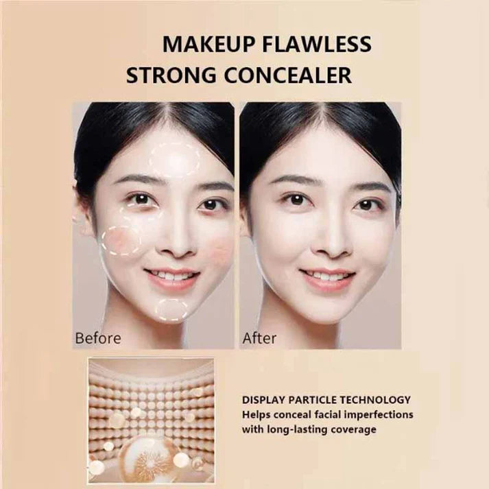 2-in-1 Double Layer Powder Foundation & Cushion