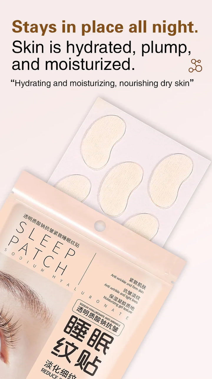 Hyaluronic Acid Anti-Wrinkle Sleep Patches