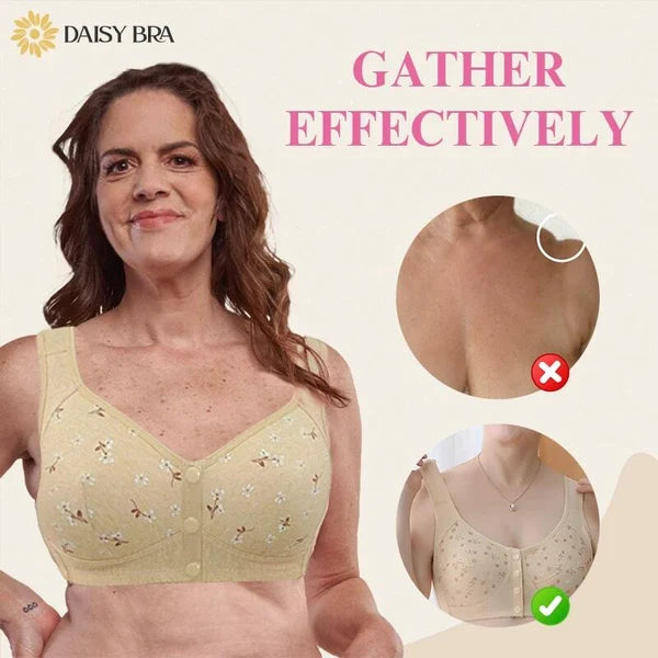 🔥Buy 1 Free 1(2packs)🔥Comfortable & Convenient Front Button Bra