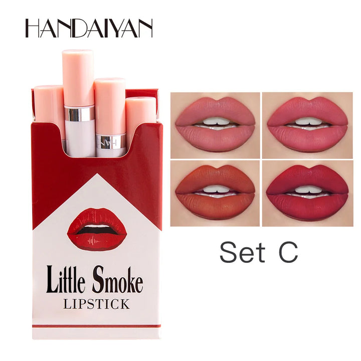 Cigarette 4-Color Lip Gloss Lipstick (4 pieces) 💥