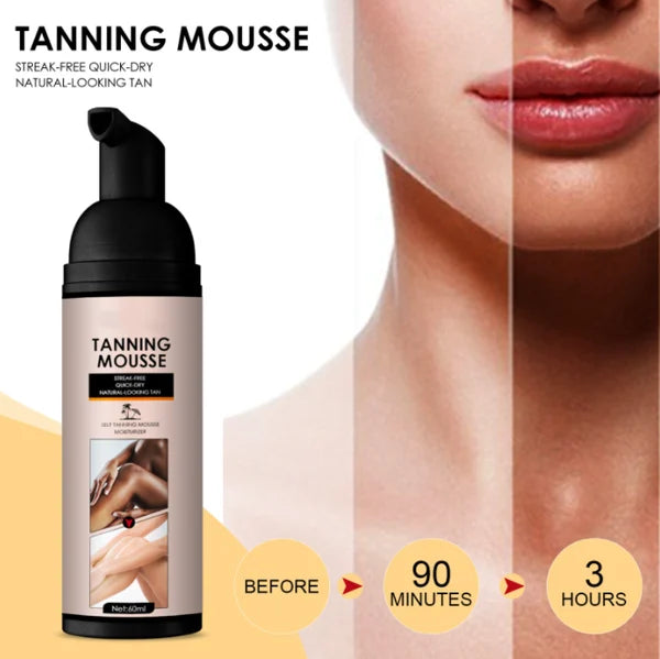 SUMMER MOUSSE| COLOR-CORRECTING HYDRATING TANNING MOUSSE