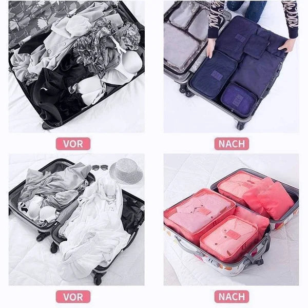 🎉LAST DAY HOT SALE 49% OFF - ✈6 pieces portable luggage packing cubes🧳