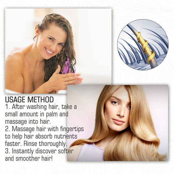 🔥5 Seconds Magical Hair Treatment (BUY 1 + GET 1 FREE)👉 For Both Men And Women