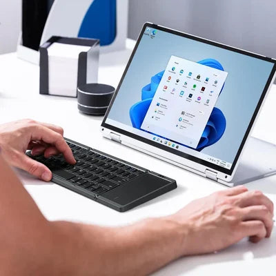 🔥Foldable Bluetooth Keyboard with Touchpad