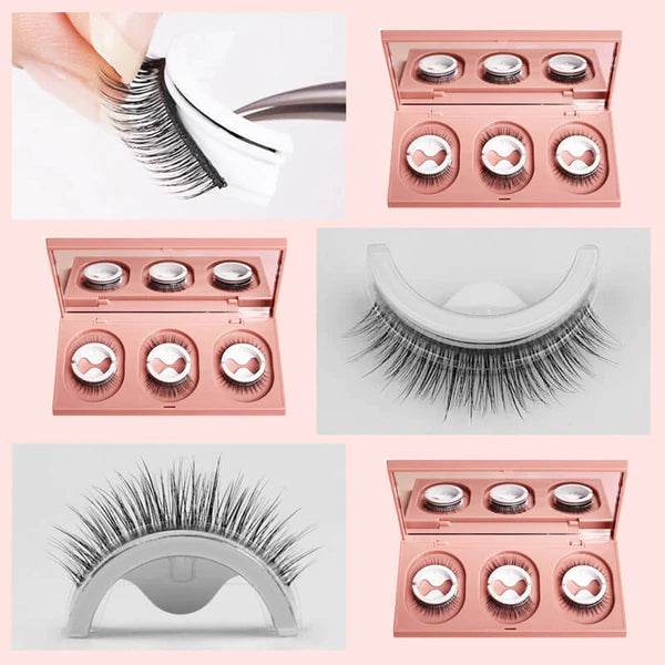 Glue-free Self-adhesive False Eyelashes