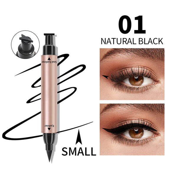 🎅Buy 1 get 1 free | Double triangular liquid eyeliner