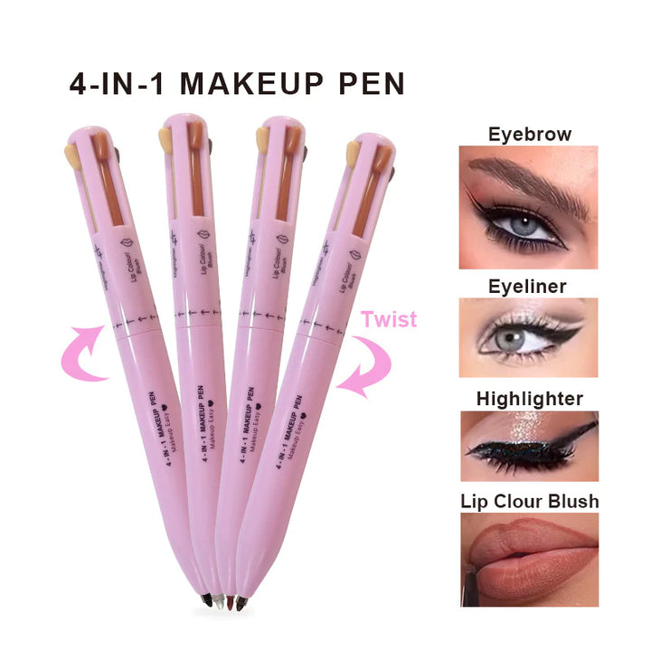 💖2024 The latest version 4-in-1 Makeup Pen💖💥BUY 1 GET 1 FREE💥