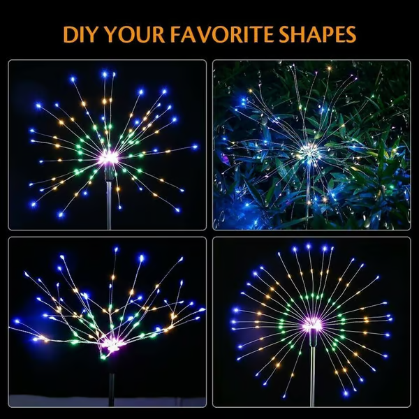 🎁Waterproof Solar Garden Fireworks Lamp