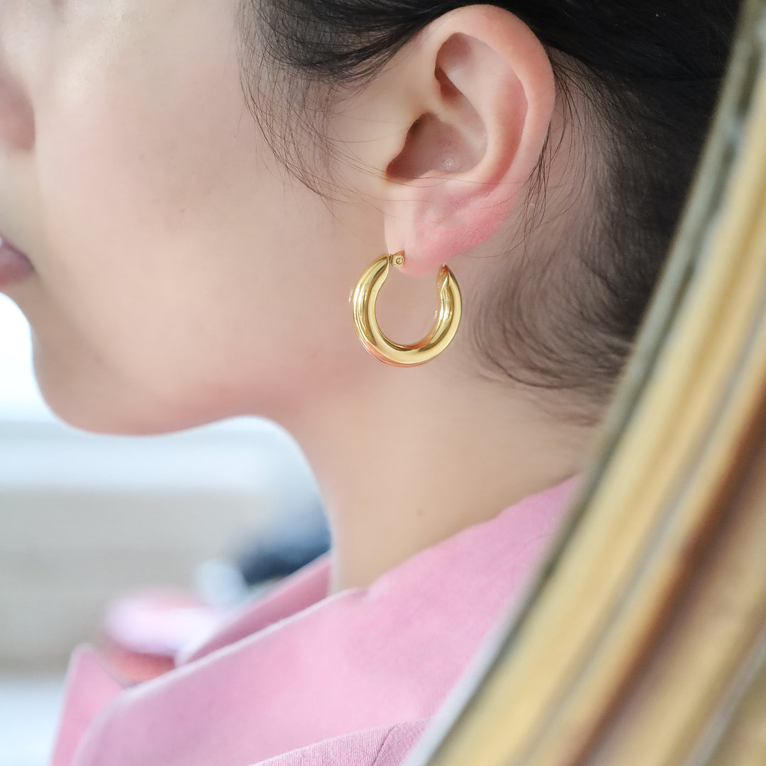 Chunky Hoop Earring