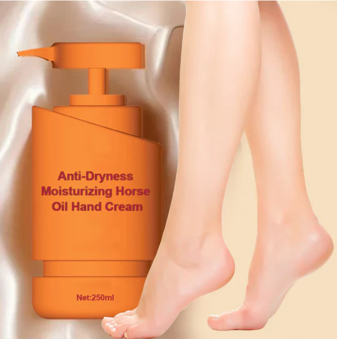 ANTI-DRYNESS MOISTURIZING HORSE OIL HAND CREAM