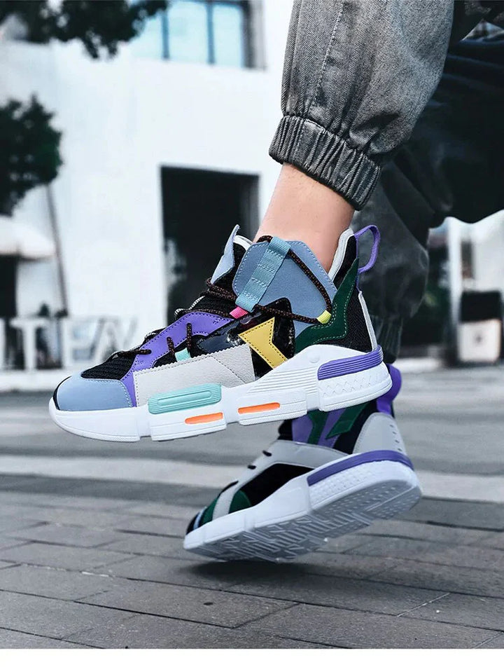 ColorBlockz Retro Sneakers