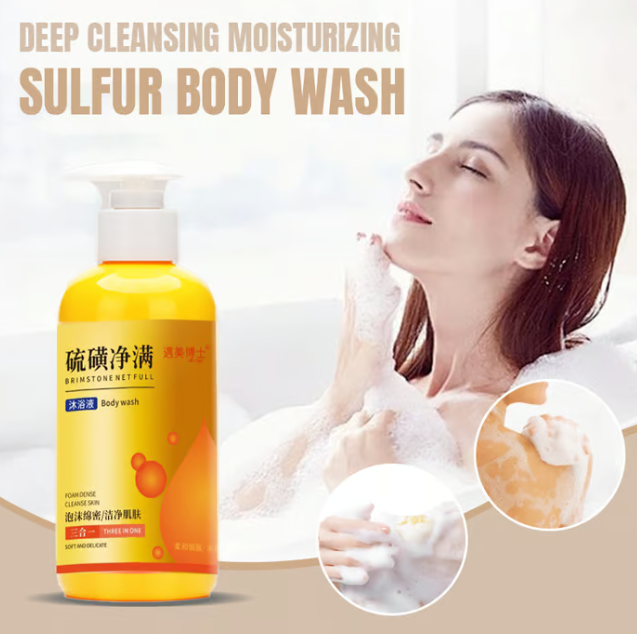 Deep Cleansing Moisturizing Sulfur Body Wash