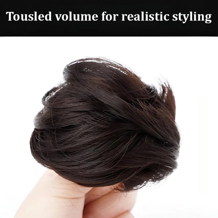 Best Gift for Her - Upgraded Voluminous & Realistic Maruko Hair Ring