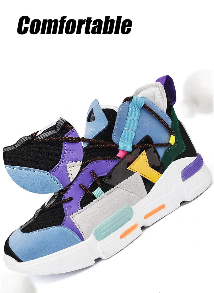 ColorBlockz Retro Sneakers