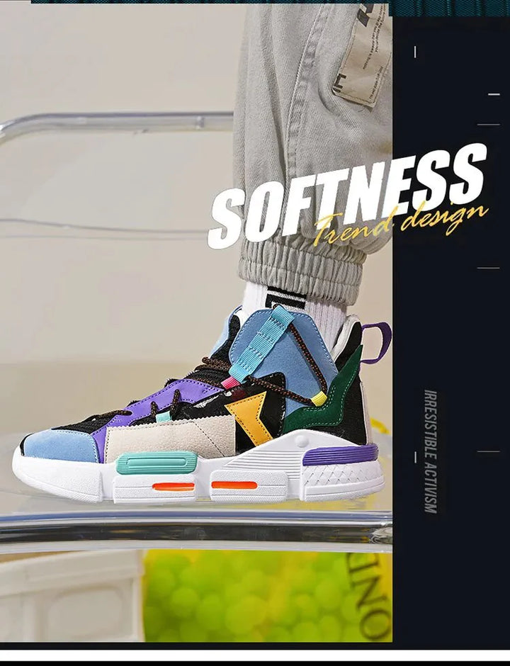 ColorBlockz Retro Sneakers