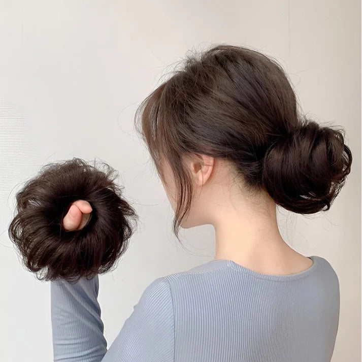 Best Gift for Her - Upgraded Voluminous & Realistic Maruko Hair Ring