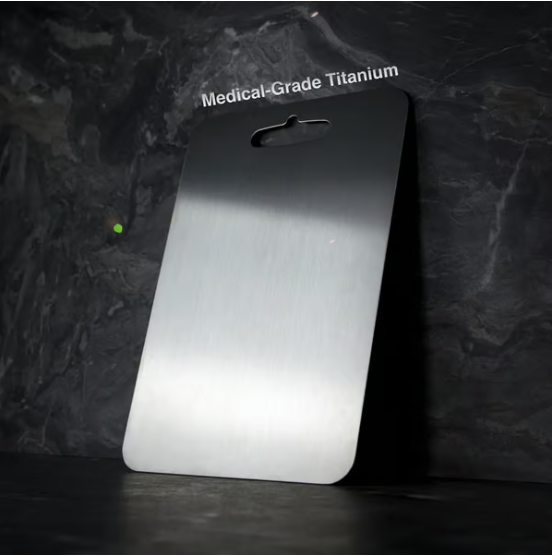 100% Pure Titanium Cutting Board