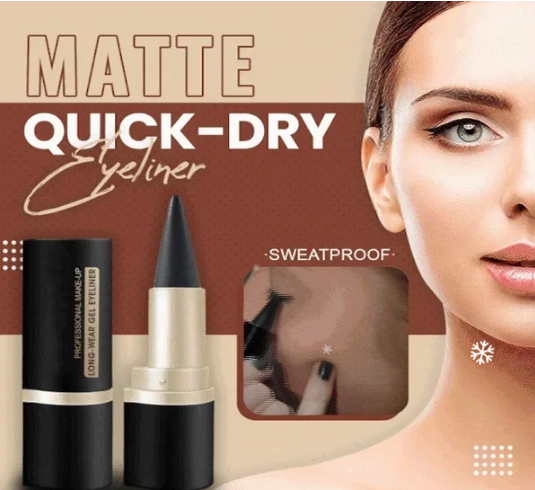 Quick-drying matte eyeliner