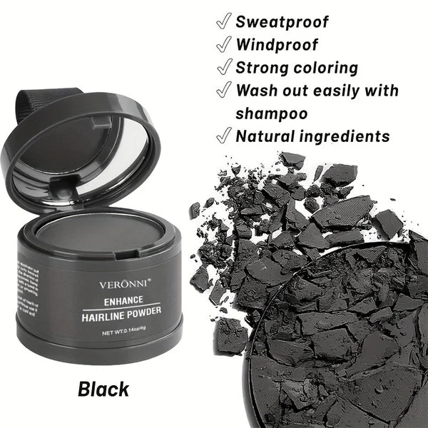 Hairline Powder Instantly Conceals Hair Loss, Root Touch Up Hair Powder