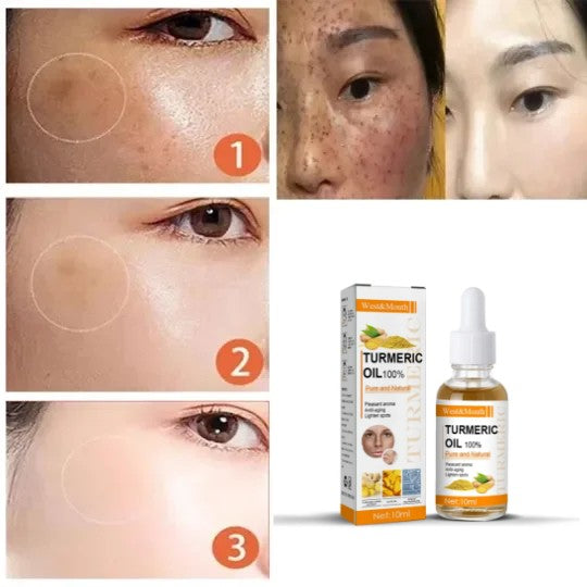 TURMERIC ANTI AGING OIL REMOVE DARK SPOTS