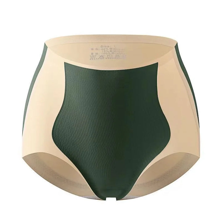 [Hot sale on TikTok]Color-block Traceless Hip-lifting Shaping Panties