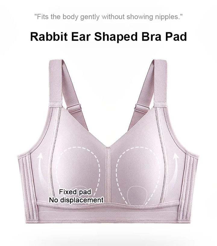 [Breast Minimizing] Lightweight push-up armpit fat control wireless bra