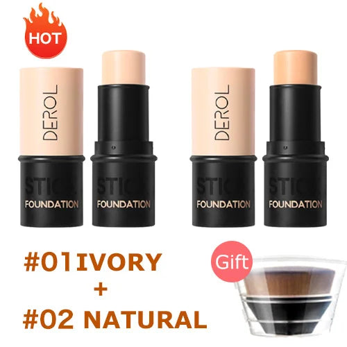 2-in-1 Concealer and Foundation Stick