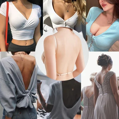 Hot Sale 49% OFF🔥 2024 Backless Strapless Adhesive Invisible Bra