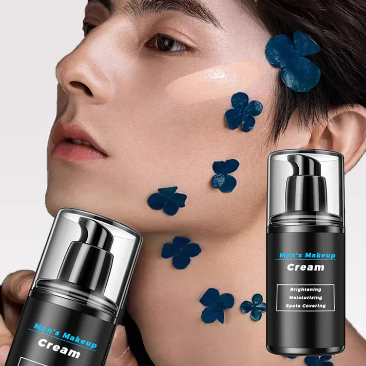 MENS MAKEUP CREAM FOR BRIGHTENING MOISTURIZING SPOTS COVERING