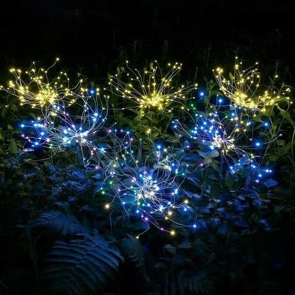 🎁Waterproof Solar Garden Fireworks Lamp