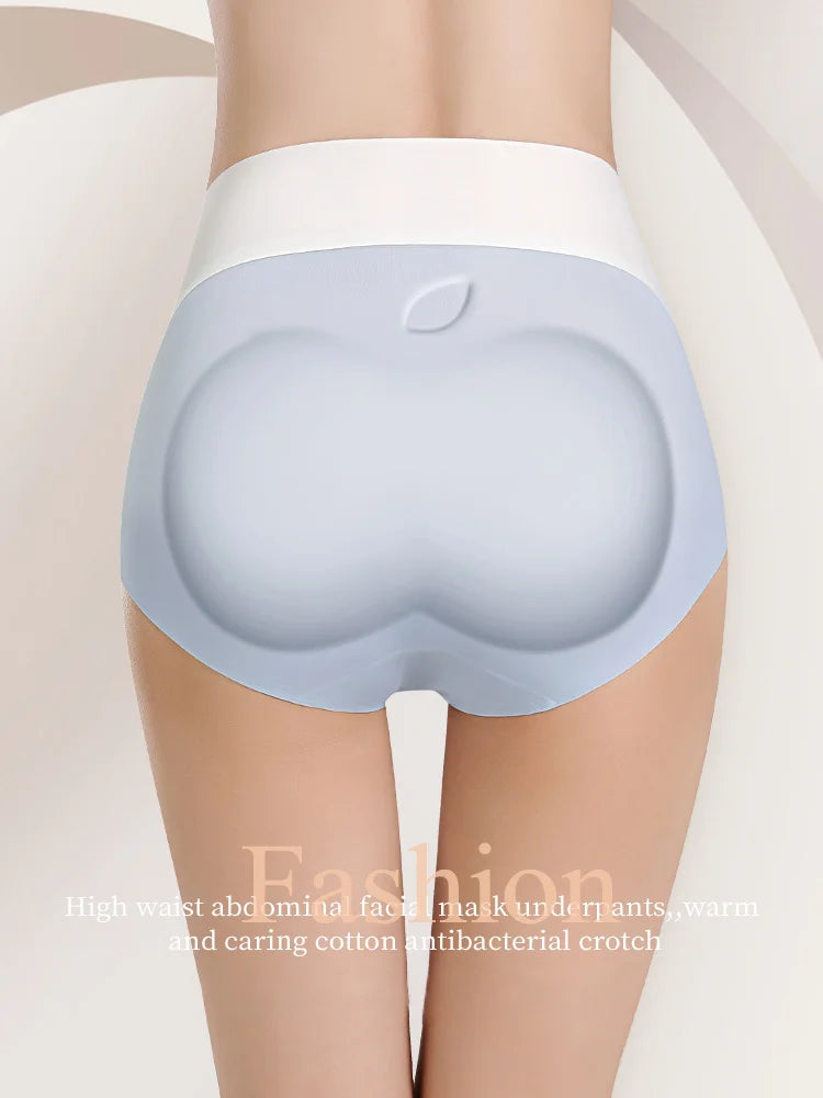 【Hot Selling】Buy 1 Free 2-High waist 3D shaping butt lifting high stretch ice silk briefs