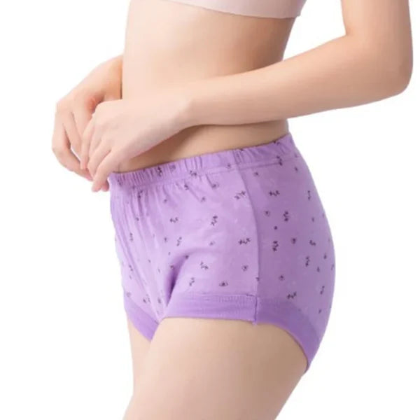 💥New Hot sales🔥2024 New High-Waist Ladies Cotton Panties Plus Sizes