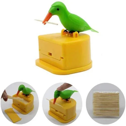 🎁2024 New Year Hot Sale🎁❤️Mothers Day Promotion❤️ BIRD Toothpick Dispenser