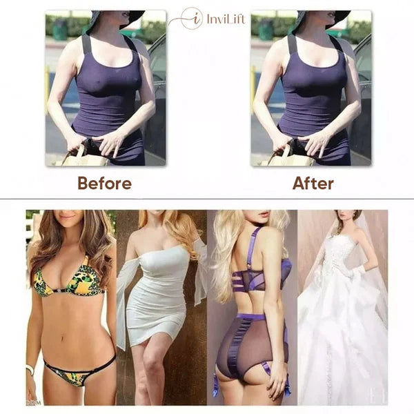 💖Mothers Day Promotion 49% 0ff-Plus size Sexy Strapless Invisible Push Up Bra