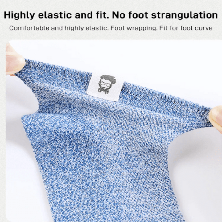 Mens Breathable Anti-bacterial Deodorant Socks