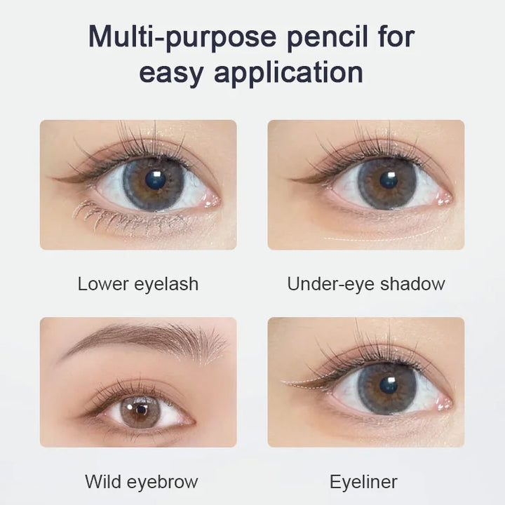 Double tip lower eyelash pencil