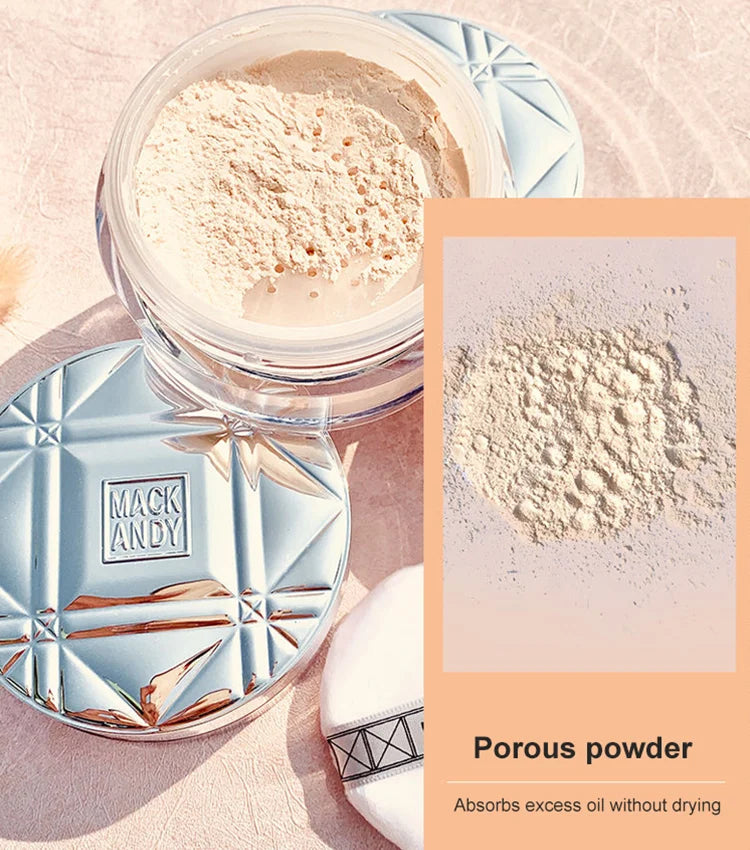 Oil control makeup setting powder