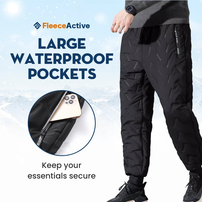 FleeceActive - PRE-SEASON SALE: 70% OFF - Unisex Fleece-Lined Waterproof Pants