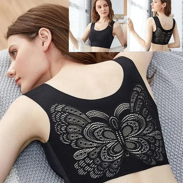 Ultra thin Seamless Back Push up Comfortable Bra