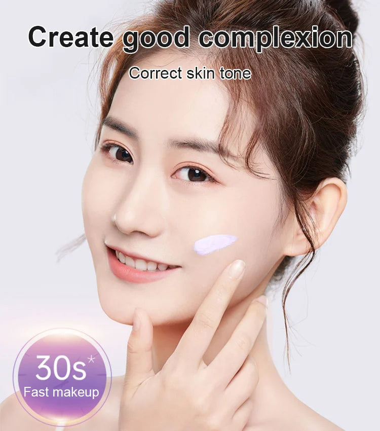 Moisturizing skin tone correction primer cream