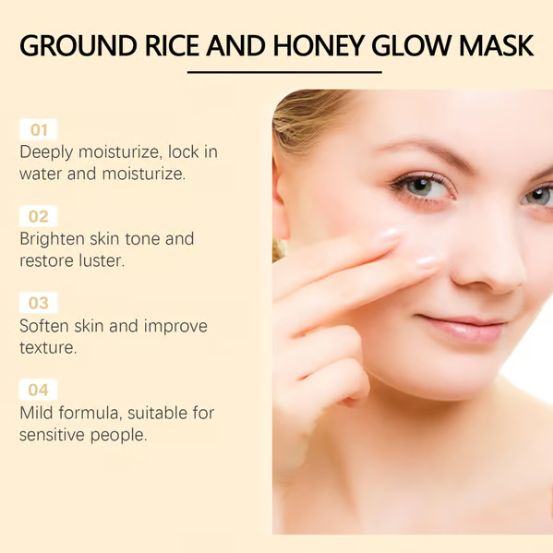 Ground Rice and Honey Glow Deep Clean Mask