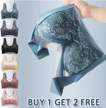 Women’s Lace Silk Push Up Bra