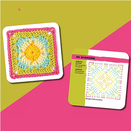 [50 Mix & Match Designs]The Granny Square Card Deck