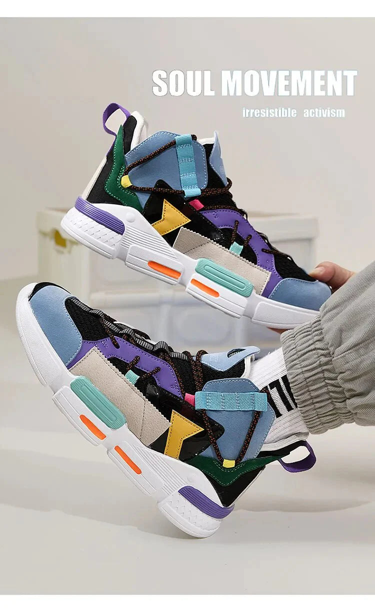 ColorBlockz Retro Sneakers