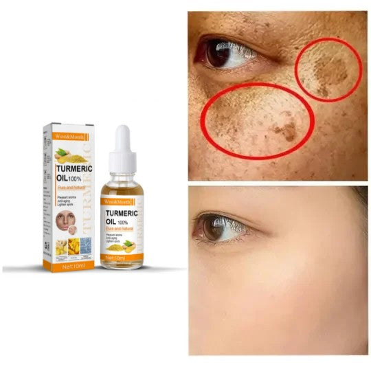 TURMERIC ANTI AGING OIL REMOVE DARK SPOTS