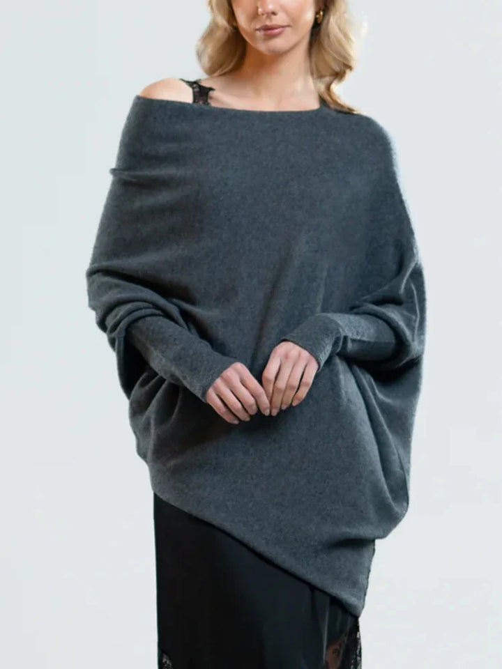 🎄Early Christmas Sale- 49% Off✨Asymmetric Draped Jumper